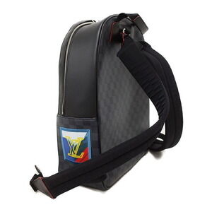 Louis Vuitton Backpack Black Damier Graphite Josh